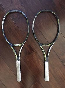 Pair of YONEX EZONE DR 98 (1/4) Tennis Rackets