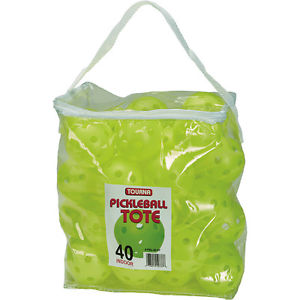 Tourna Indoor Yellow Pickleballs