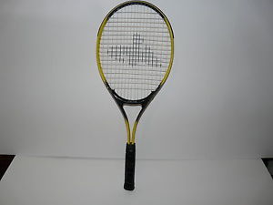 Athletech Yellow / Black Tennis Racket Racquet