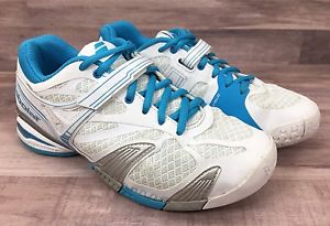 BABOLAT Propulse 4 All Court Tennis Shoes Sneakers White Blue 31S1374 Womans 6