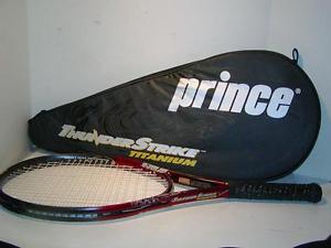 PRINCE TENNIS RACQUET "Thunder Strike Titanium" 110 Oversize, 900 Power Level