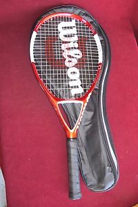 WILSON nCODE n5 Oversize Tennis Racquet Racket 4 3/8 grip (used 1 time) Nice