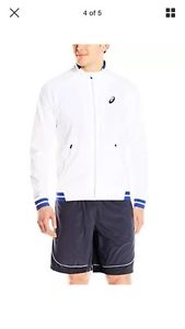 Mens ASICS Club Woven Jacket hre