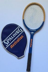 Vintage SPALDING Australian Tennis Racquet Racket - 4 1/2 M