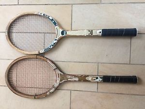Vintage rackets (wooden rackets)