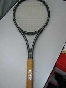 Vtg 1980's Dunlop Black Max II Graphite Tennis Racket 4 1/2" West Germany-L@@K!!