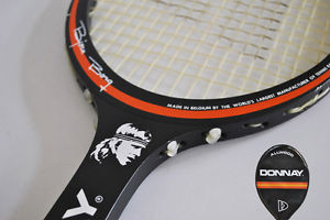 Vintage DONNAY BORG CHAMPION Allwood Tennis Racquet Cover Collector Original NOS