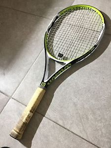 Wilson nCode N Pro Open 100 STRUNG 4 1/4 Tennis Racket Racquet Good