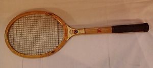 Vintage Wilson Tony Trabert Signature- Wood Tennis Racquet, Strata-Bow, Nice!