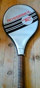VINTAGE ROSSIGNOL TENNIS RACKET OVER SIZE GRAPHITE 110 MADE IN FRANCE 4 1/2 No 4