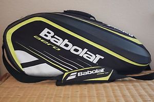 Babolat Aero Racket Holder X3 Line Racket Bag - Black, Yellow- Used