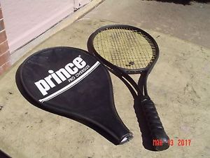 Prince Pro Oversize Tennis Racquet 4 3/8" Soft Cushion Grip w Headcover