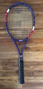 WILSON PRO STAFF TOUR CLASSIC 6.6 MP 95 STARS & STRIPES TENNIS RACQUET  4 1/2