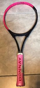 Vintage Andre Agassi GLM Pro 64 Donnay Tennis Racket NEW Unstrung Pink Handle
