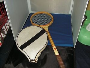 Vintage Bancroft Super Winner Bamboo/Ash Squash Racquet