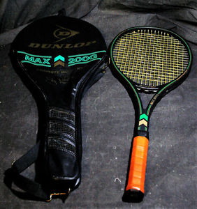 Dunlop Max 200G Graphite Injection John McEnroe Tennis Racquet – Never Used