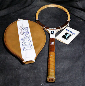 Vintage Wilson Chris Evert Autograph Wooden Tennis Racquet – Unstrung