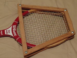 Vintage Wilson Stan Smith capri wood tennis racket 4.5