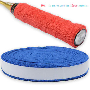 FANGCAN Superfine Fibre Towel Grip in 10m, Absorb Sweat, Thicken Racket Handle