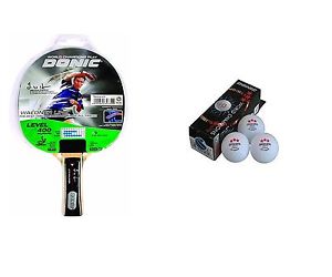 Donic Waldner 400 Combo (Donic Waldner 400 TT Racquet + Donic 3 Star 40 +Table T
