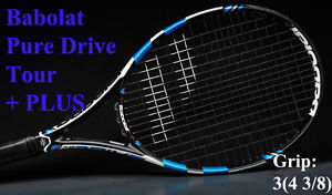 Babolat Pure Drive Tour Plus 27.5" Tennis Racquet Grip 3(4 3/8) Strung New