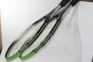 Pair of Head Brand 660 Calibre Tennis Rackets Constant Beam Classic Flex