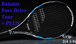 Babolat Pure Drive Tour Plus 27.5" Tennis Racquet Grip 2(4 1/4) Strung New