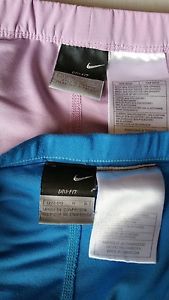 Lot 2 Women's Nike Dri-Fit Tennis Running Skirt/Skort/Shorts SZ L
