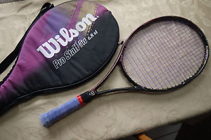 Wilson Pro Staff Lite 6.8 SI Tennis Racket With Bag 4 3/8 Grip 110 sq in.  Exc.