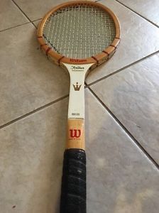 Vintage Wilson The Jack Kramer Autograph Tennis Racquet Guessing 4 5/8