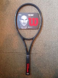 New Wilson Pro Staff 97LS Black Tennis Racket Grip size 4 3/8