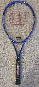 Rare WILSON FEDERER Tennis Racquet Volcanic Fram Technology Cushion Pro 41/4 L2