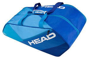 Head Elite 9R Super combi Tennis Racquet Racket Bag - Blue - Authorized Dealer