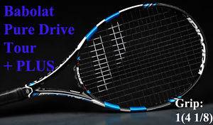 Babolat Pure Drive Tour Plus 27.5" Tennis Racquet Grip 1(4 1/8) Strung New