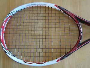 Prince EX03 Hybrid Red 102" 4" Tennis Racquet in Very Good Condition/with Cover