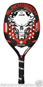 Raqueta Tenis Playa TURQUESA Negro Death PWR 7 - cm 48