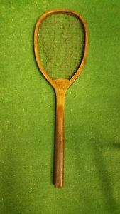 Antique Wright & Ditson Wood Tennis Racquet