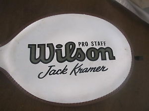 Wilson Jack Kramer Pro Staff Wood Tennis Racket Racquet 4 1/2" Vtg Collectable