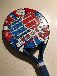 BRAND NEW SPORT COURT POP TENNIS PADDLE TENNIS PADDLE 34mm CARBON