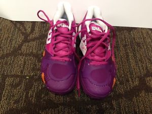 New Wilson Rush Pro 2.0 Womens Tennis Shoes Size 6 with Box  MSRP $129