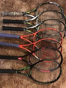 tennis racket Lot Of 7