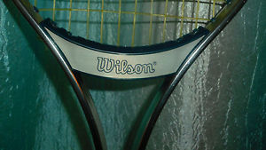 Wilson Match Point  4  1/2 in Metal Steel Tennis Racket - Very Nice Shape USA