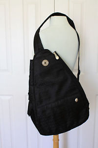 Jet Pac Life if Tennis Bag Lynne Tauchen Black w/ Heart Print One Shoulder Strap