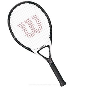 WILSON k FACTOR [k] ONE 1 SUPER OVERSIZE STRUNG TENNIS RACQUET RACKET 4-3/8 NICE