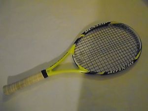 Dunlop Aerogel 500 4D Tennis Racquet. 4 1/2. Xcel 16 56 lbs. A+.