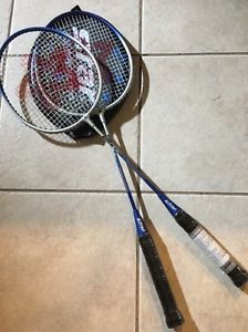 Star Ultra AS 150m Badminton Racquet (2) Cover Never Used Grip Wrapped