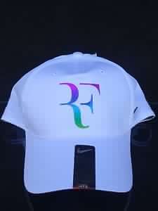 ROGER FEDERER NIKE ADULT UNISEX LEGACY 91 DRI-FIT HAT / CAP W/ IRIDESCENT LOGO
