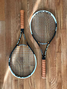 2 Head Youtek IG Speed 300 MP Tennis Racquets 4 3/8 Grip
