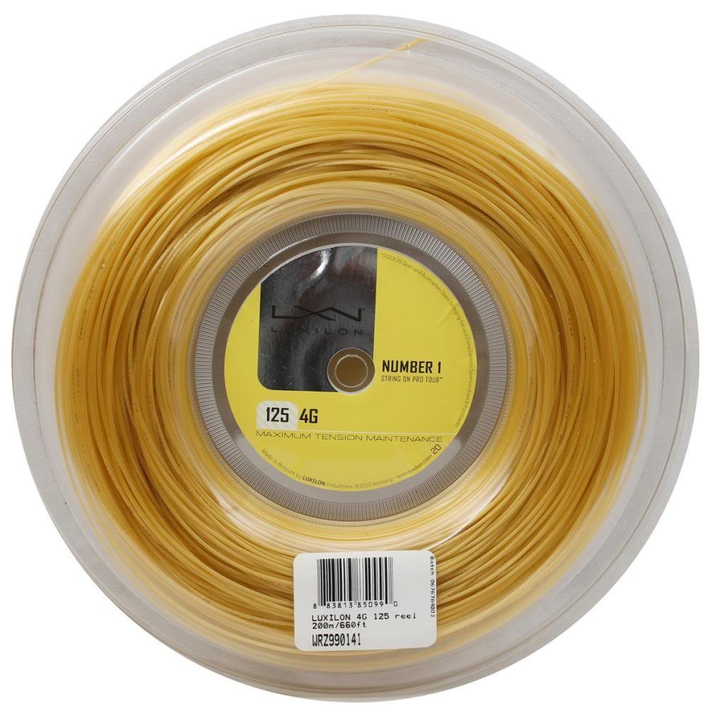 LUXILON 4G 125 REEL Tennis WRZ990141 200m Gauge 1.25mm F/S