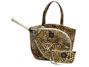 Court Couture Cassanova Ladies  Racket Designer Animal Print Tennis Bag